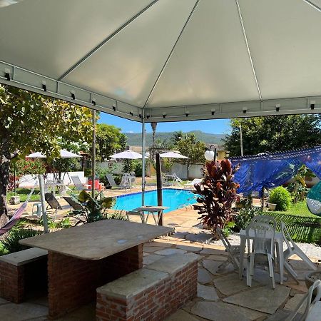 Chales E Camping Bela Vista Pirenopolis Bagian luar foto