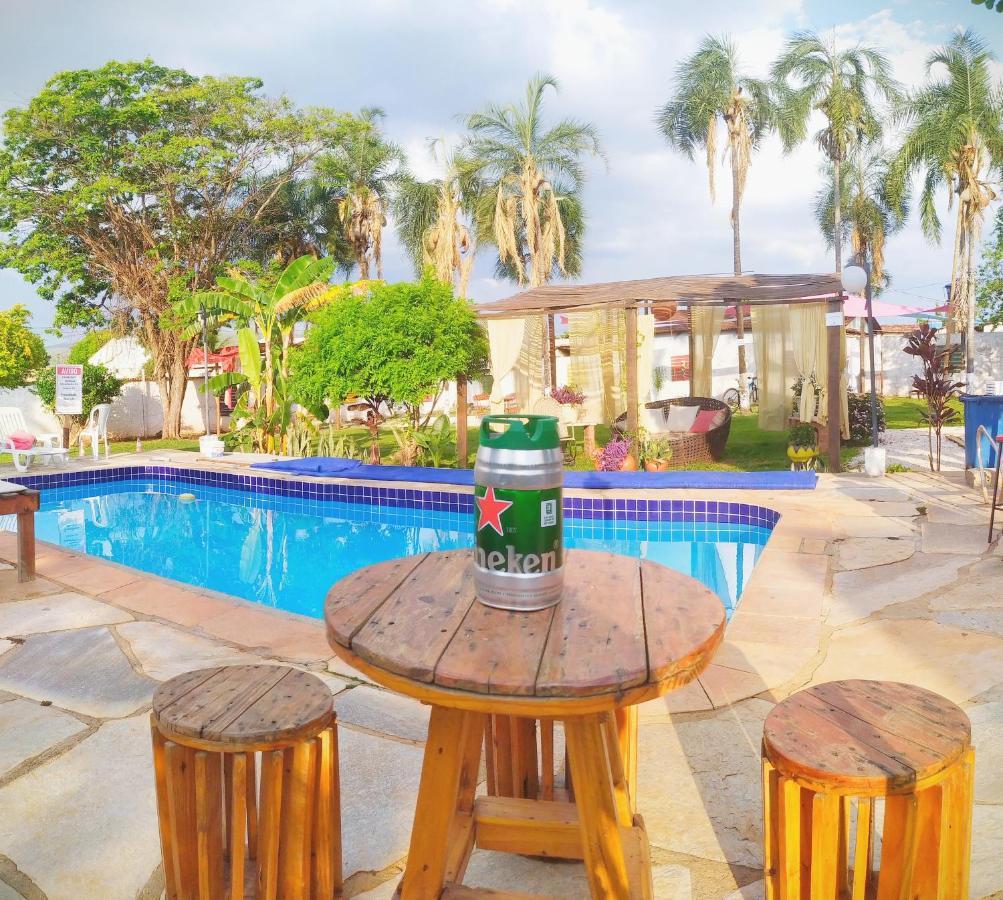 Chales E Camping Bela Vista Pirenopolis Bagian luar foto