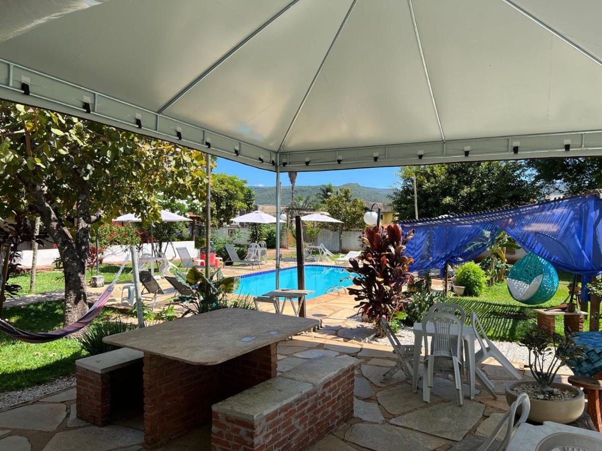 Chales E Camping Bela Vista Pirenopolis Bagian luar foto